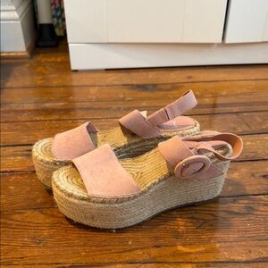 Marc Fisher Platform Espadrilles